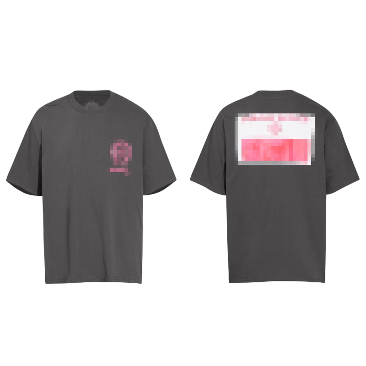 CH Grey/Pink Tee